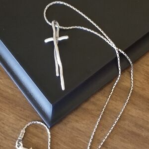 Silpada Sterling Silver Cross Necklace